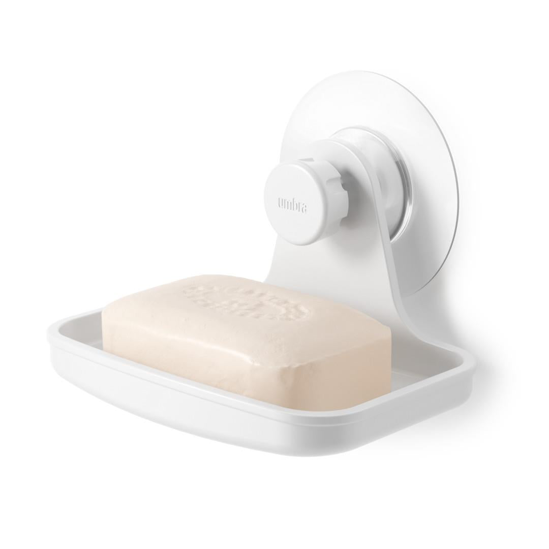 Umbra Flex Adhesive Soap Dish - White