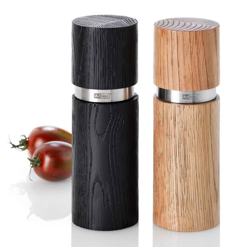 AdHoc Textura Salt &amp; Pepper Mill Set 6"