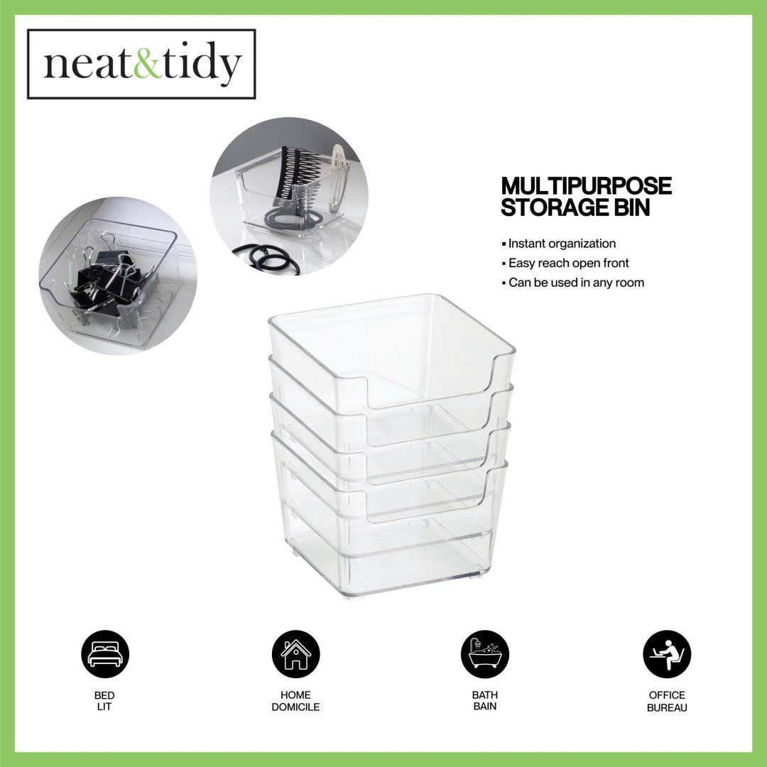 Neat & Tidy Storage Tray Square - Each