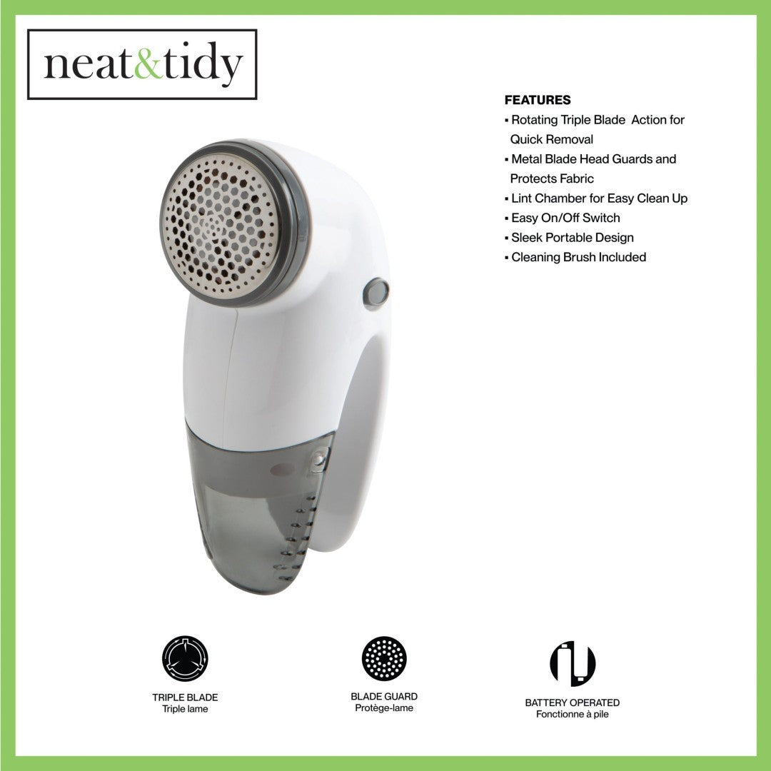 Neat &amp; Tidy Portable Electric Lint Shaver