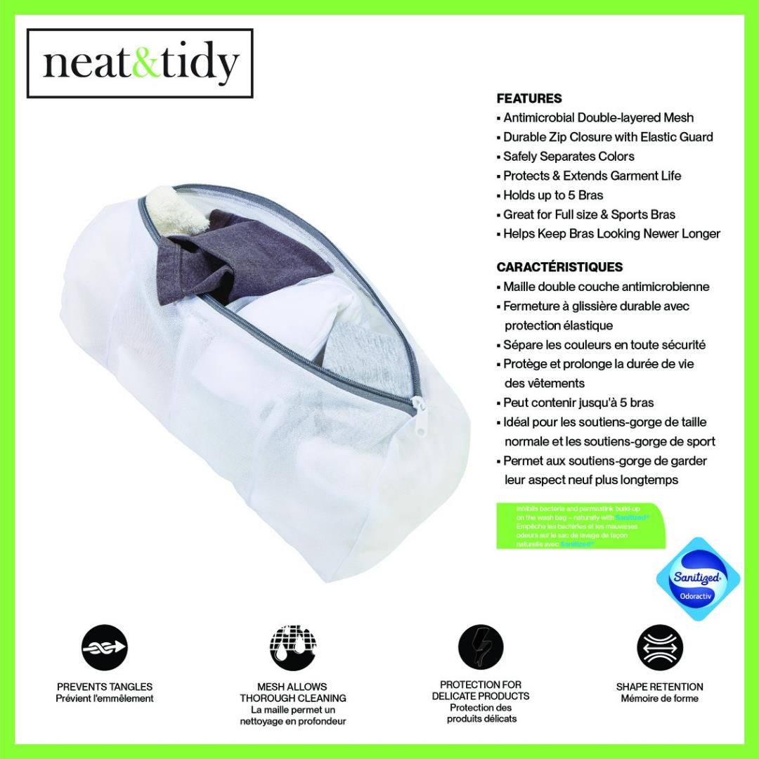 Neat & Tidy Four Compartment Mesh Hosiery Bag