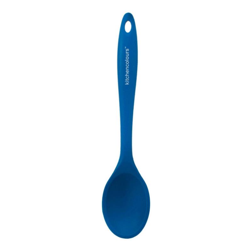 Kitchen Basics Marine Blue Silicone Spoon