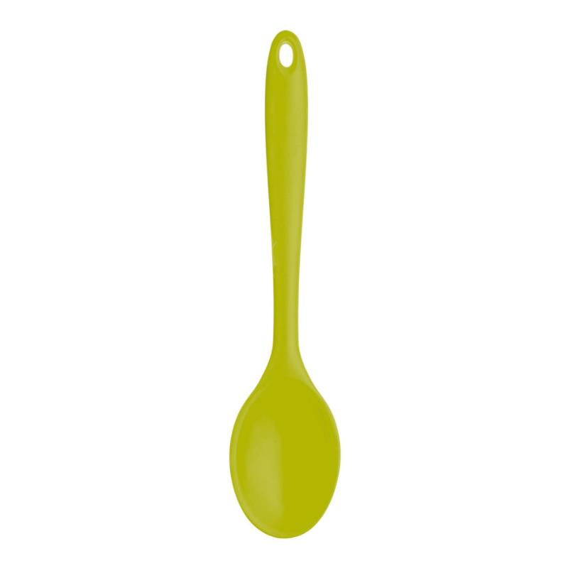 Kitchen Basics Green Silicone Spoon
