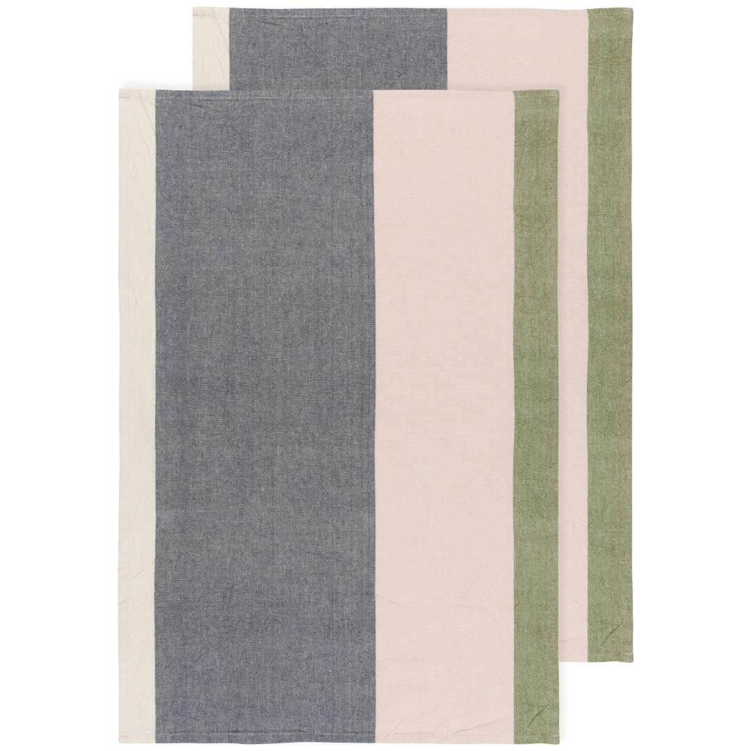 Danica Tea Towel Refract Formation Set Of 2 - iQ living