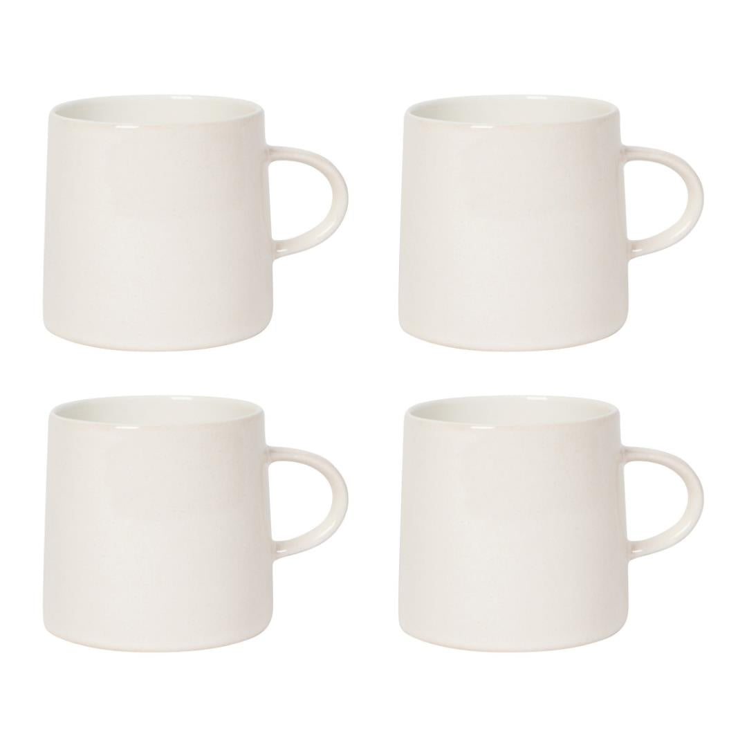 Danica Aquarius Oyster Espresso Mug Set Of 4