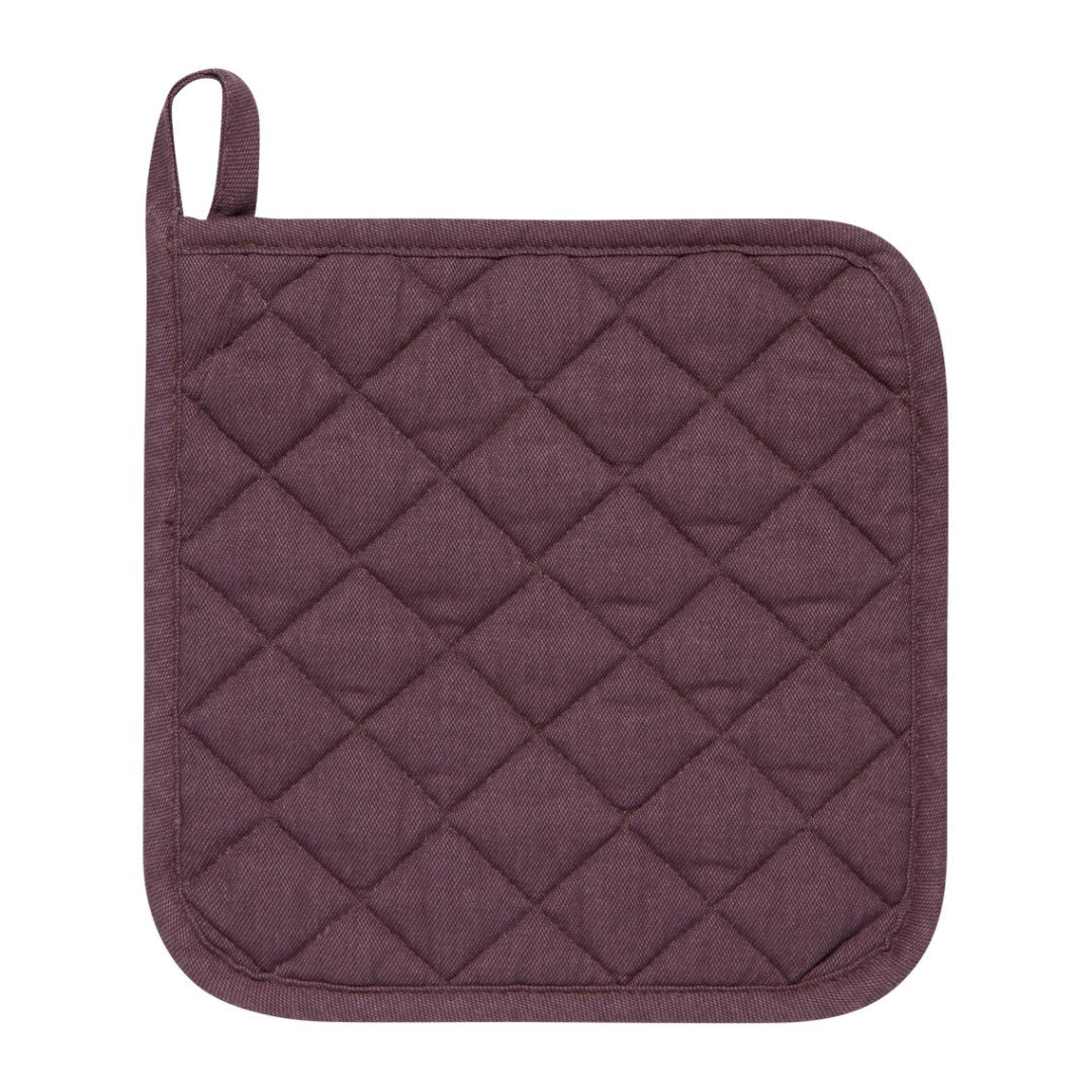 Danica Heirloom Potholder Ash Plum