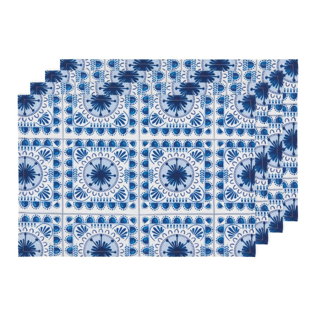 Danica Porto Cotton Placemats Set Of 4