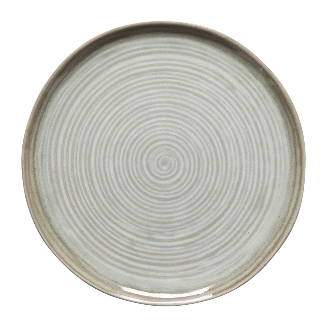 Danica Aquarius Sage Side Plate 9"