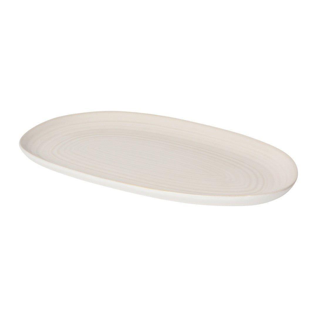 Danica Aquarius Oyster Oval Platter 10.5"