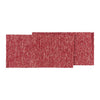 Danica Table Runner 72" Heather Chili Red