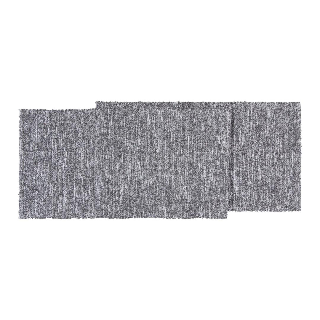 Danica Table Runner 72" Heather Shadow Grey