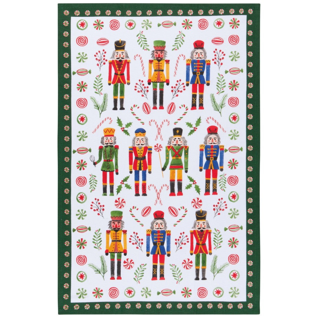 Now Designs Christmas Tea Towel - Nutcracker