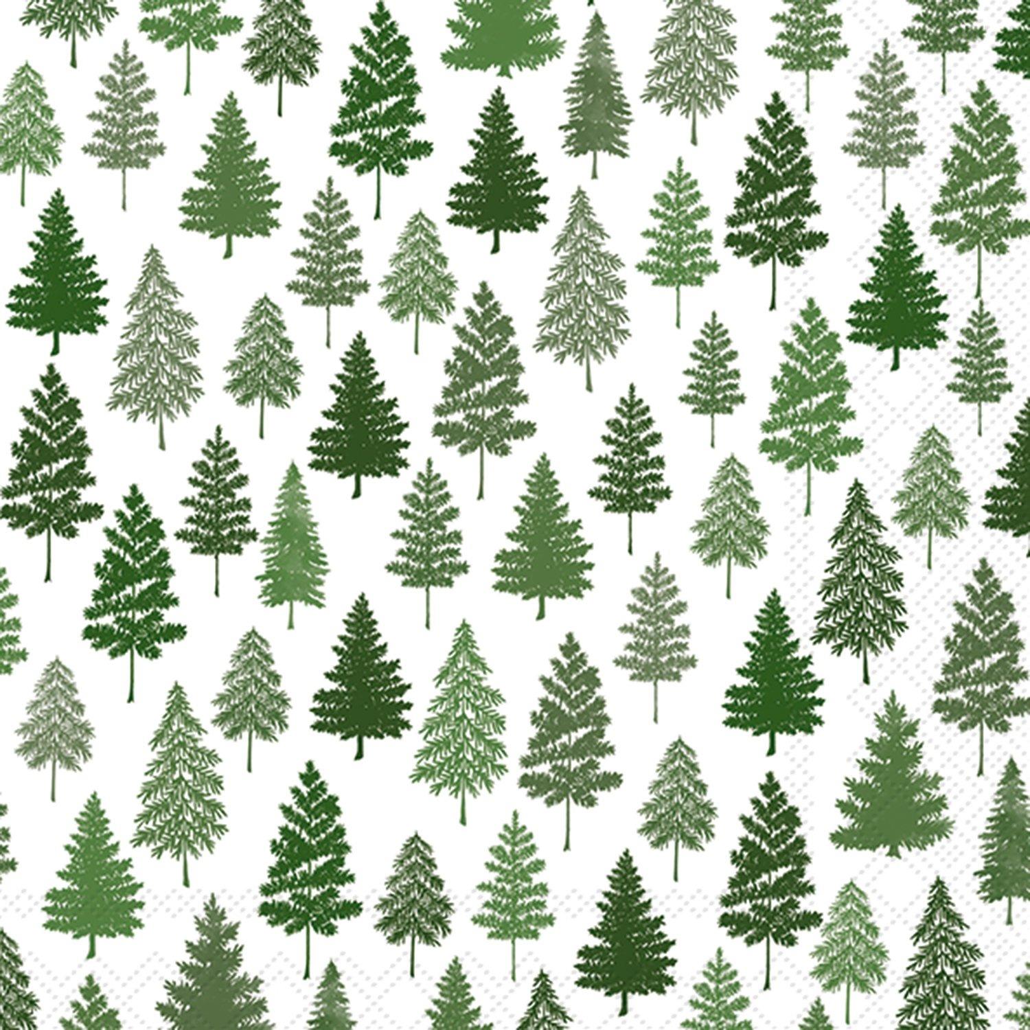 IHR Luncheon Napkin 20 Pack Nordic Forest Green