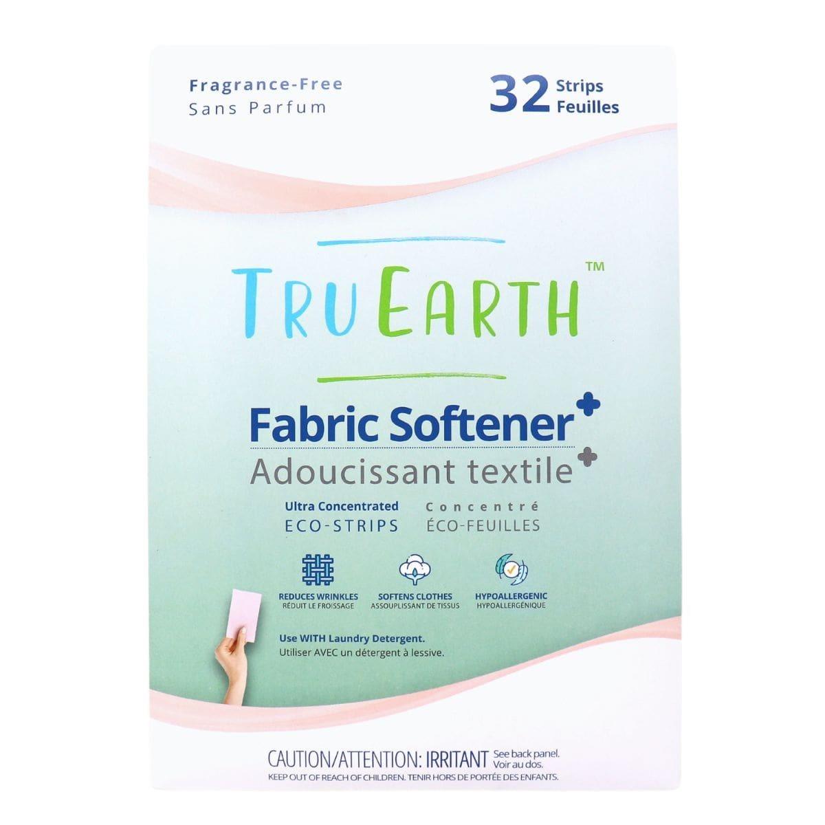 Tru Earth 32 Pack Eco Strips Fabric Softener - Fragrance Free