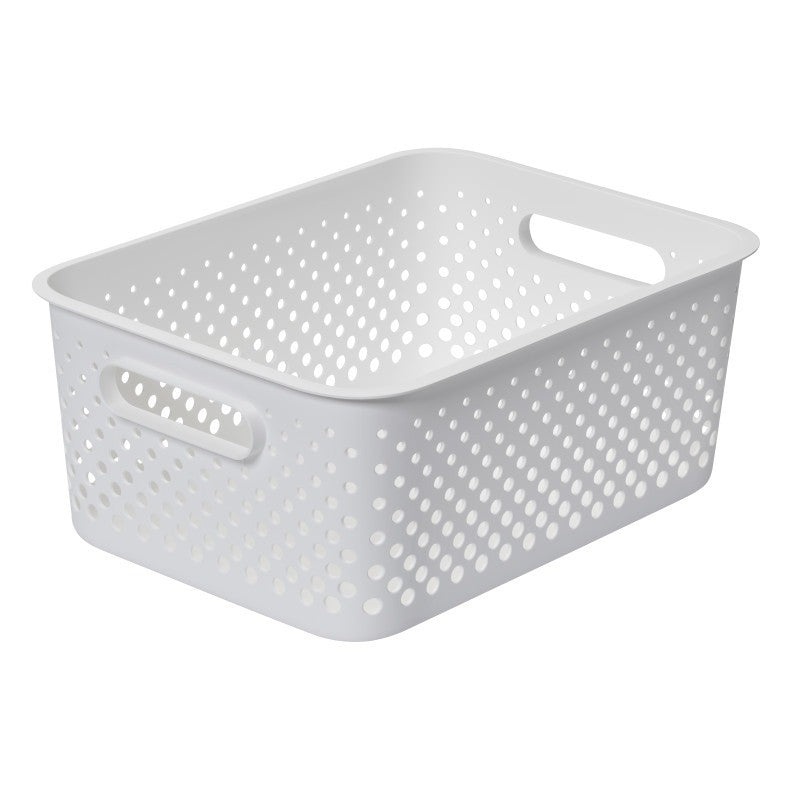 SmartStore Essence Storage Basket - White - iQ living