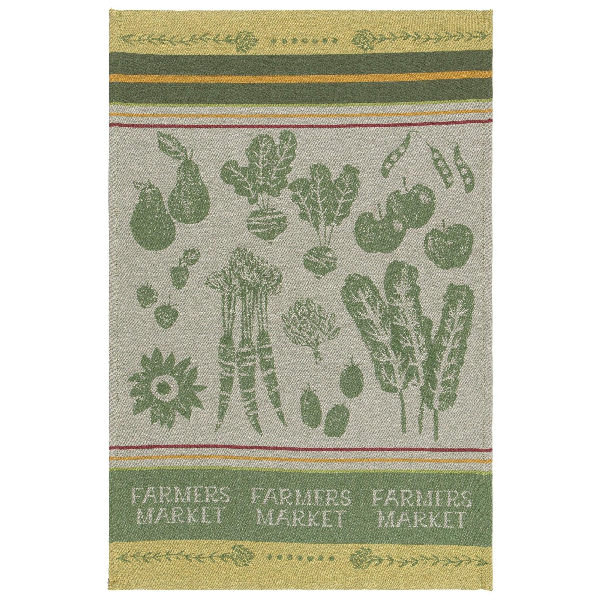 Danica Jacquard Tea Towel Farmer's Market