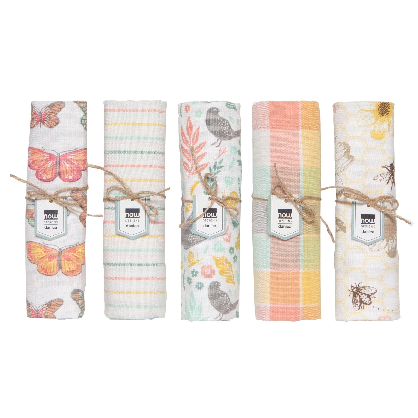 Now Designs Bees Dish Towel - Assorted