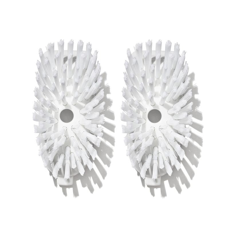 OXO Soap Dispensing Dish Brush - Replacement Brush Heads 2 Pack - iQ living