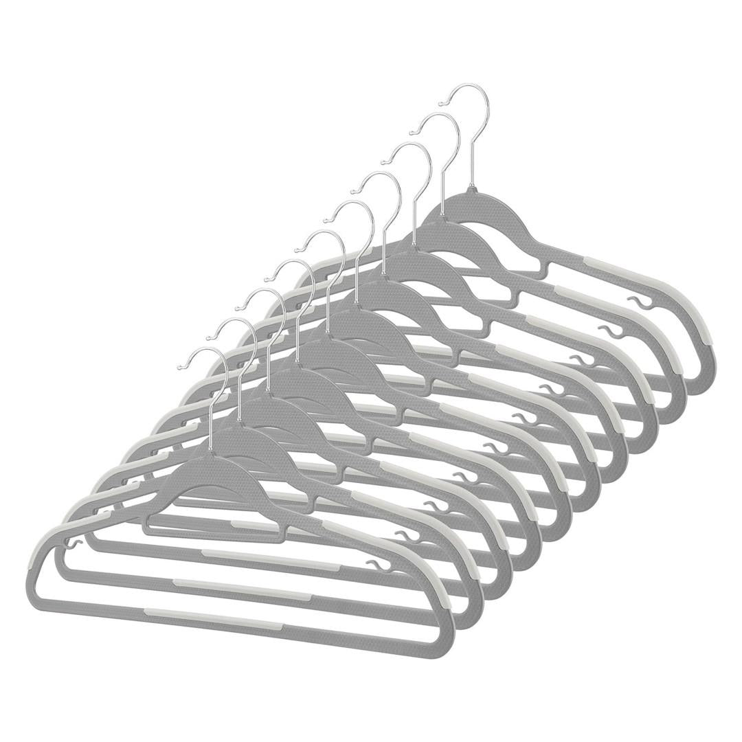 Whitmor Slim Sure Grip Suit Hangers Set Of 10