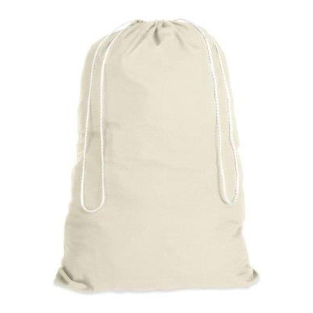 Whitmor Cotton Laundry Bag Natural