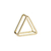 Harman Triangle Napkin Ring Gold