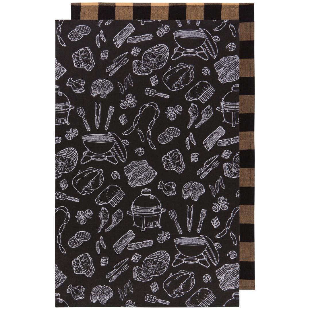 Now Designs Tea Towel Set Of 2 On The Grill