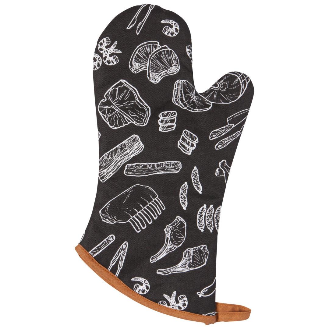 Now Designs Oven Mitt On The Grill
