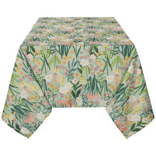 Now Designs Clean Coast Tablecloth Bees & Bloom - 60" x 120"