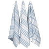 Now Designs Jumbo Tea Towel Set Of 3 Slate Blue