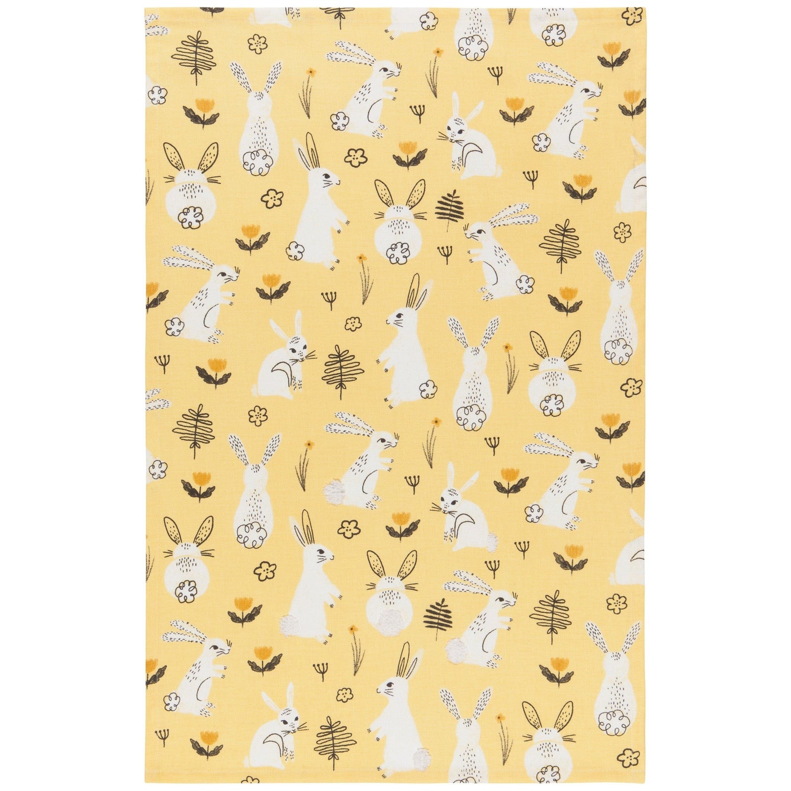 Now Designs Easter Tea Towel Cottontail Bunny