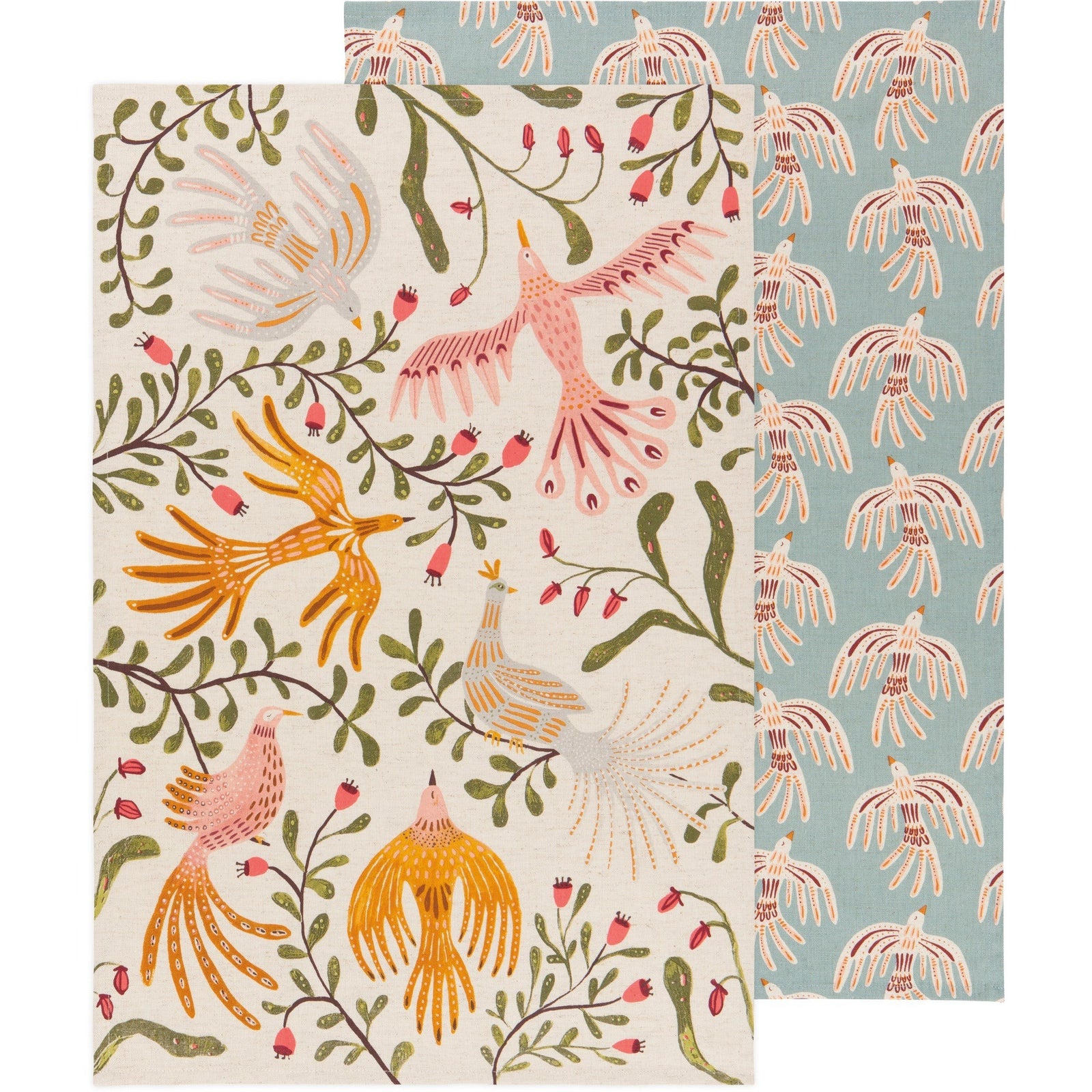 Danica Tea Towel Plume Set Of 2 - iQ living