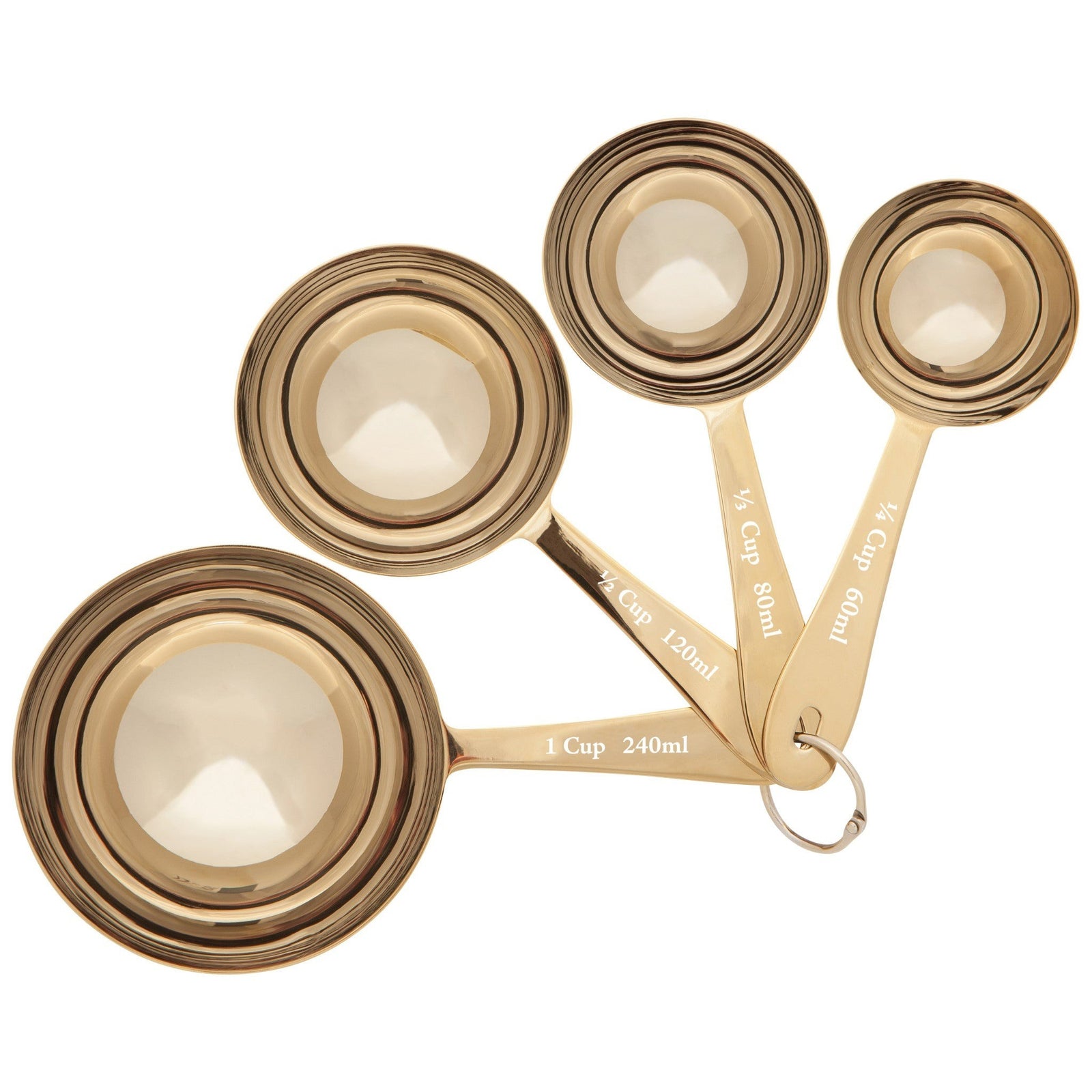Danica Gold Measuring Cup Set Of 4