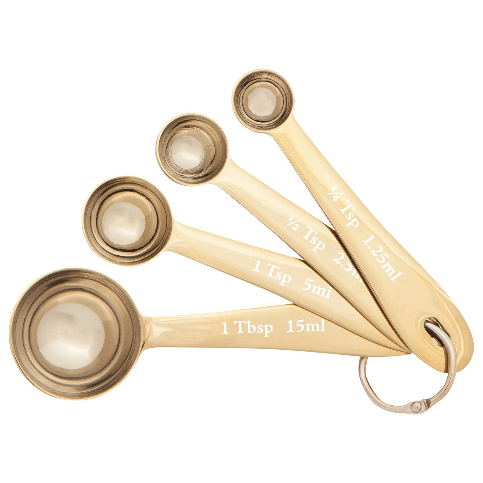 Danica Gold Measuring Spoons Set Of 4