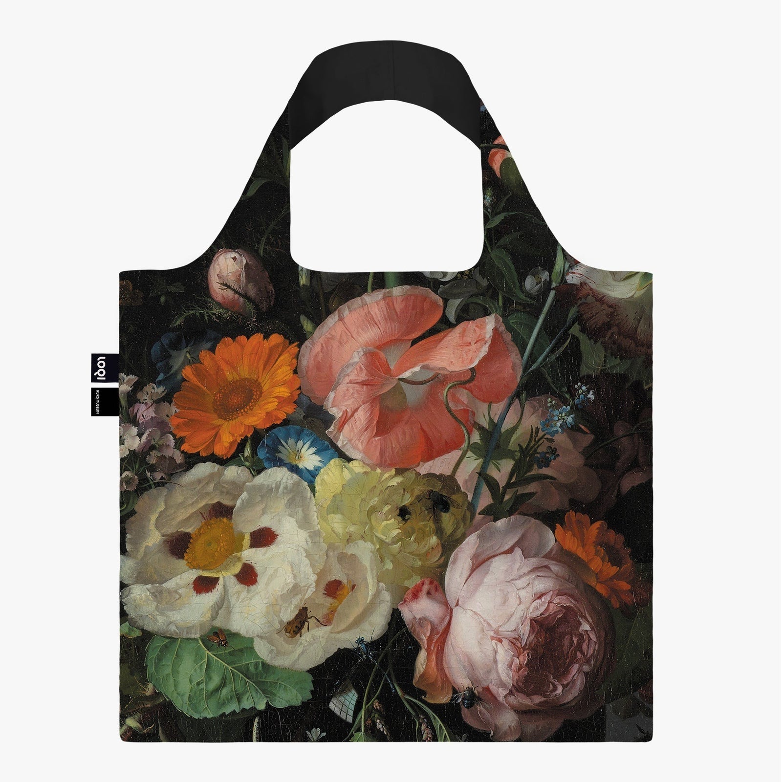 LOQI Museum Series Tote Bag - Still Life With Flowers - iQ living