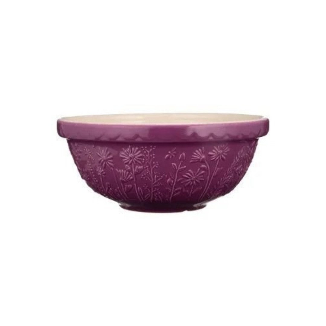 Mason Cash Mixing Bowl In The Meadow Purple 2.7 L - iQ living