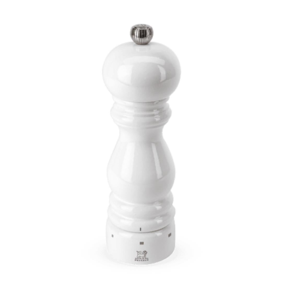 Peugeot Paris u'Select White Lacquer Salt Mill 7" - iQ living