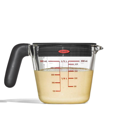 OXO Good Grips Glass Measuring Cup With Lid 2 Cup