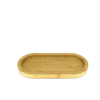 Natural Living Oval Platter Large 9" x 4.3" - Natural