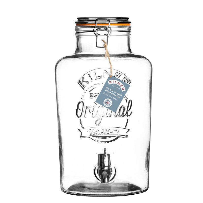 Kilner Clip-Top Drink Dispenser 8L