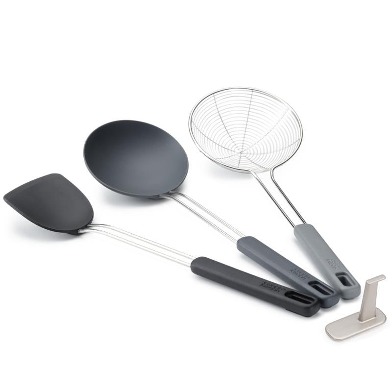 Joseph Joseph Nest Fusion Silicone Wok Utensil Set Of 3