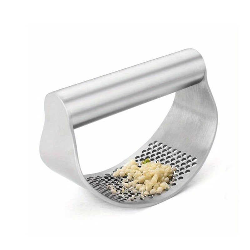 Danesco Stainless Steel Garlic Crusher - iQ living