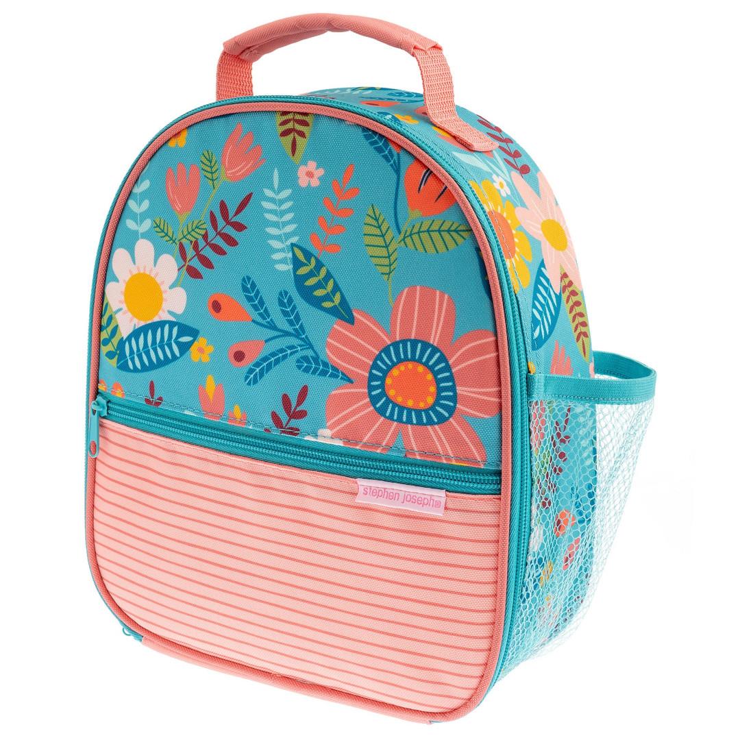 Stephen Joseph All Over Print Lunchbox Turquoise Floral