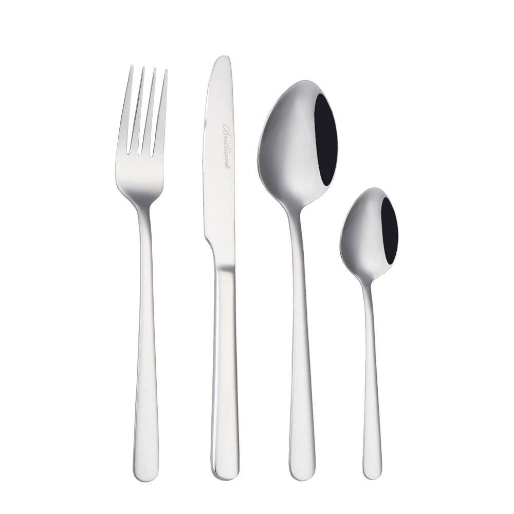 Brilliant Oslo Silver 16-Piece Flatware Set