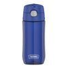 Thermos 16oz Kids Plastic Water Bottle Blueberry