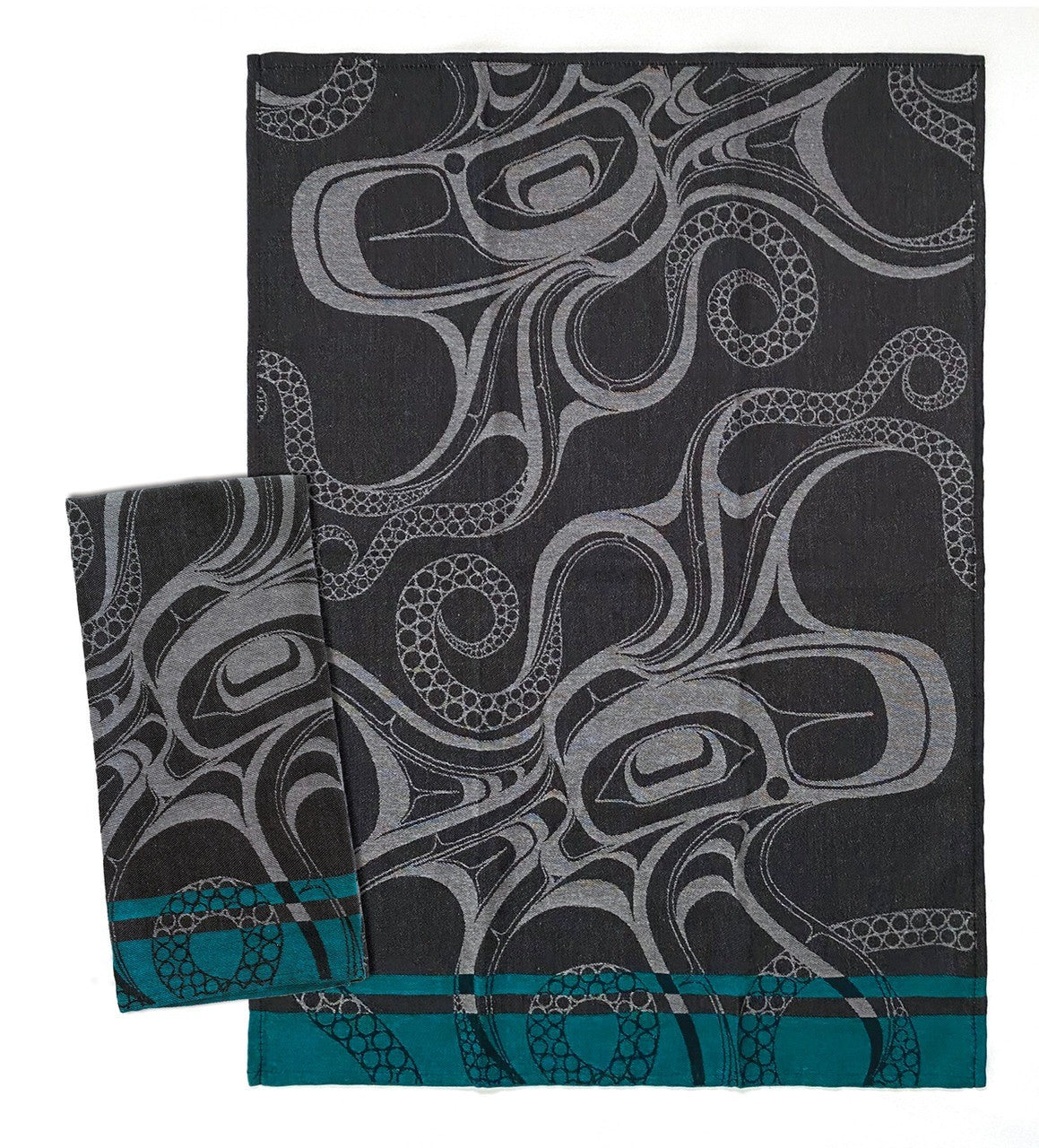 Native Northwest Cotton Tea Towel Octopus