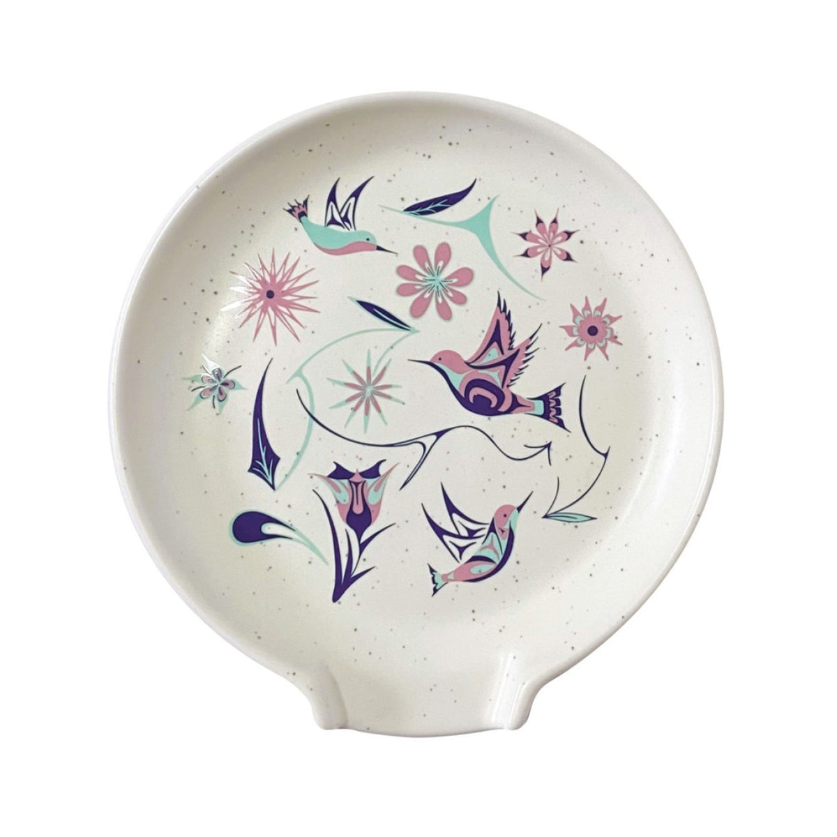 Native Northwest Spoon Rest Hummingbirds