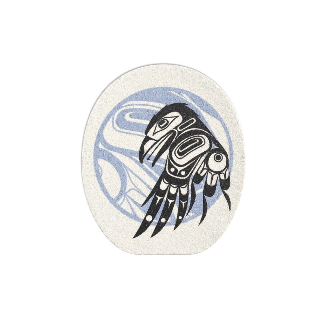 Native American Sponge Native Northwest Eco Sponge Raven Moon - iQ living