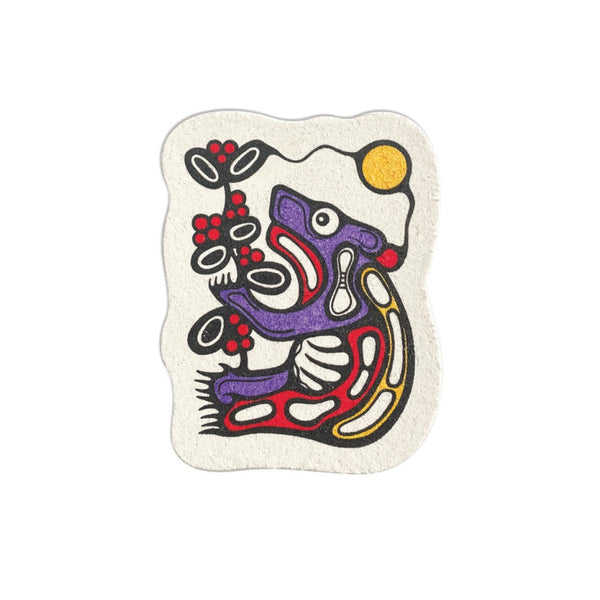 Native American Sponge Native Northwest Eco Sponge Foraging Bear - iQ living