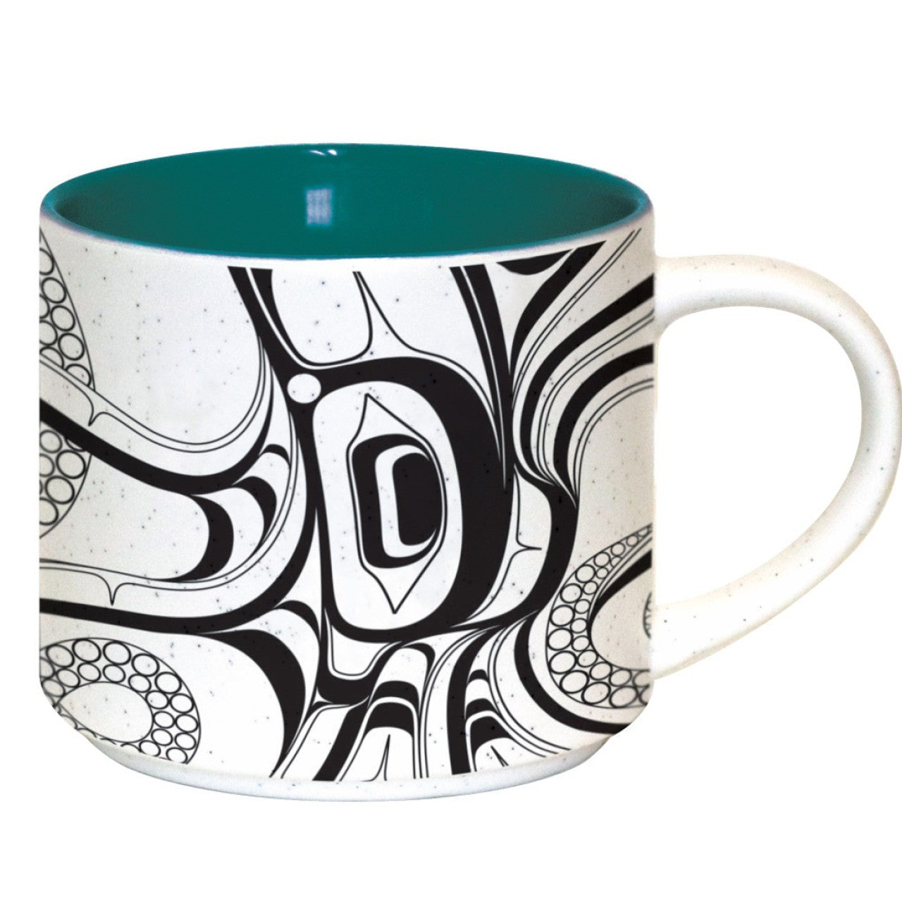 Native Northwest 16oz Ceramic Mug Octopus