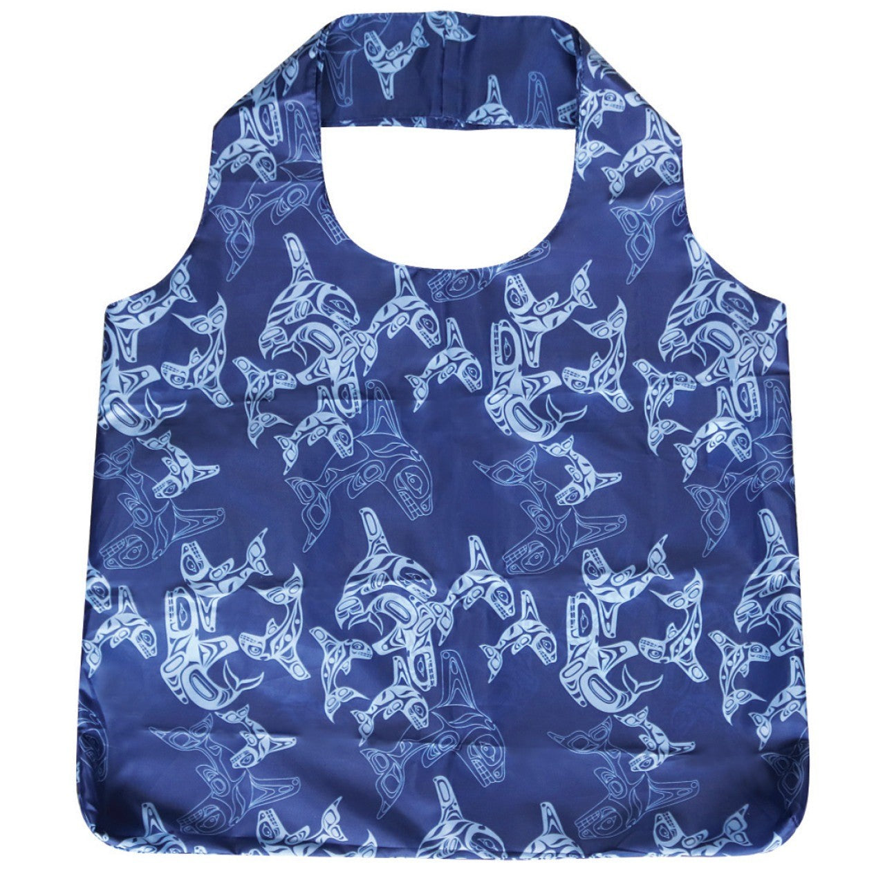 Native Northwest Shopping Bag Orca Family